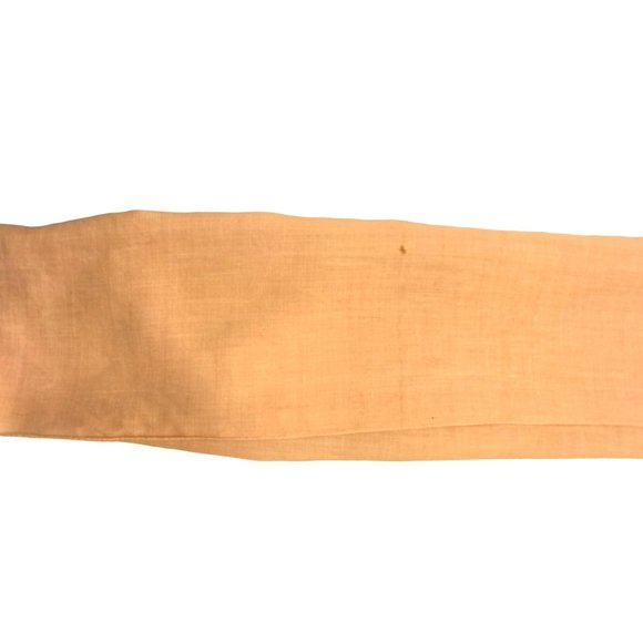 Embroidered Applique Hand Towel Tea Pink Blue Linen Grandmacore Vintage Leaf - Picture 6 of 6